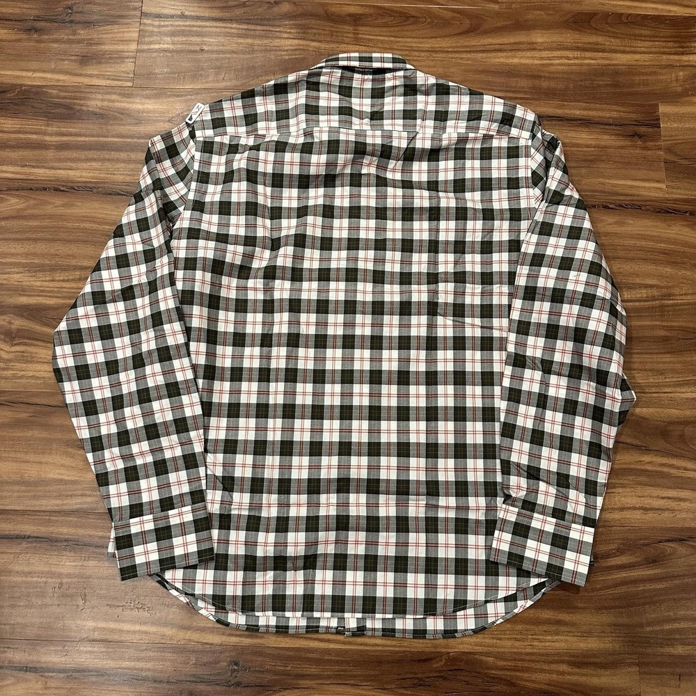 UNTUCKit Shirt Mens XL Multicolor Plaid Harwin Wrinkle Free Button Front Cotton - Picture 9 of 9